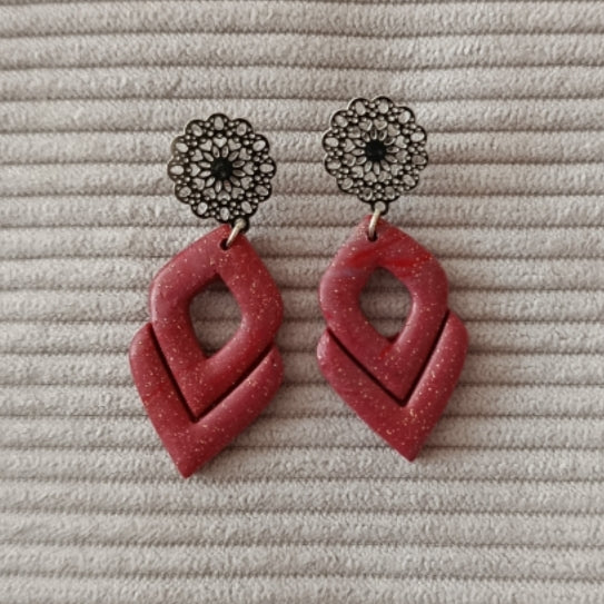 Boucles d'oreilles "Yasmine'