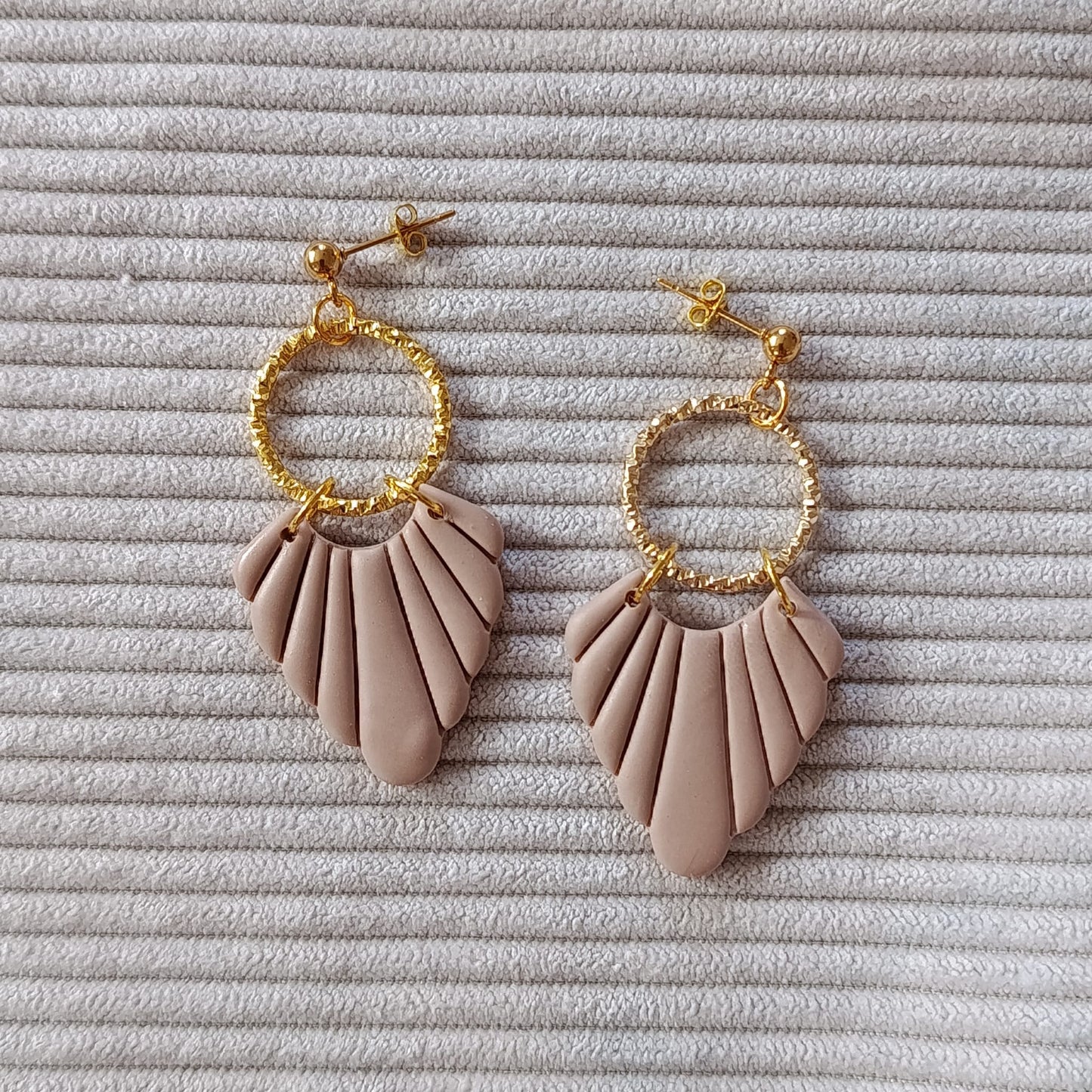 Boucles d'oreilles "Iris"