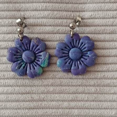 Boucles d'oreilles "Fleur"