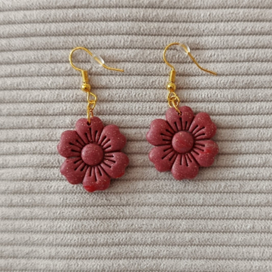 Boucles d'oreilles "Fleur"