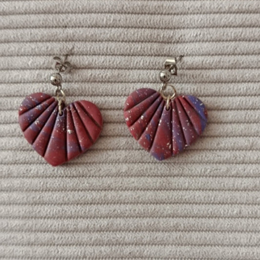 Boucles d'oreilles "Coeur"