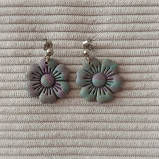 Boucles d'oreilles "Fleur"