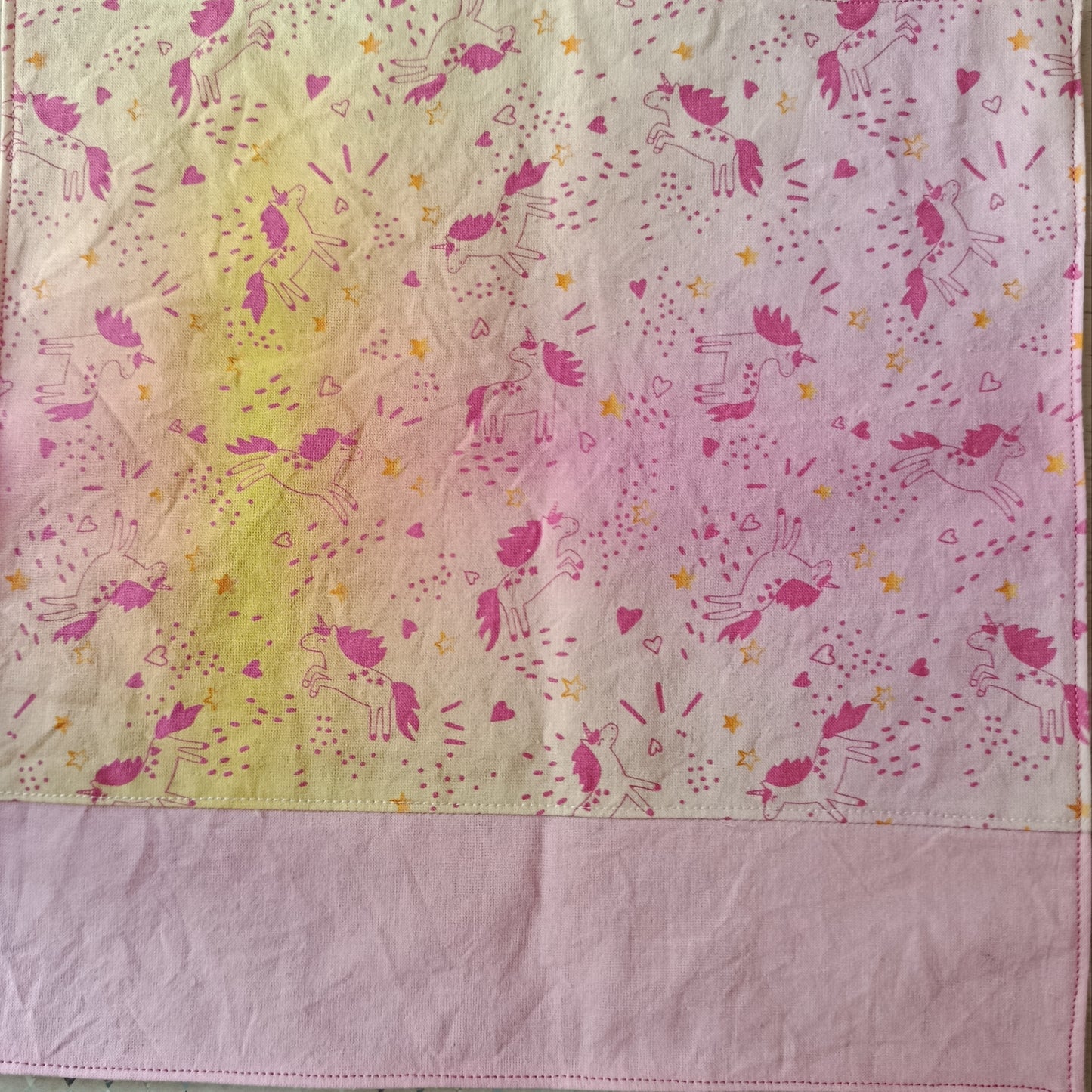 Serviette de table licornes 30*30 cm à personnalisée