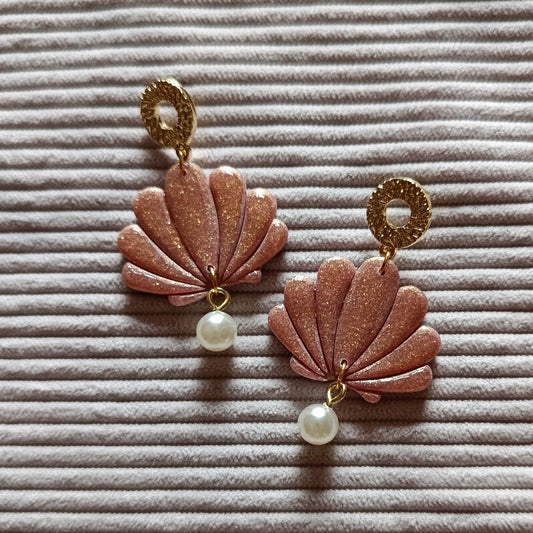 Boucles d'oreilles "coquillages"