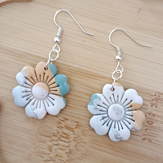 Boucles d'oreilles "fleur"