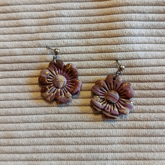 Boucles d'oreilles "fleur"