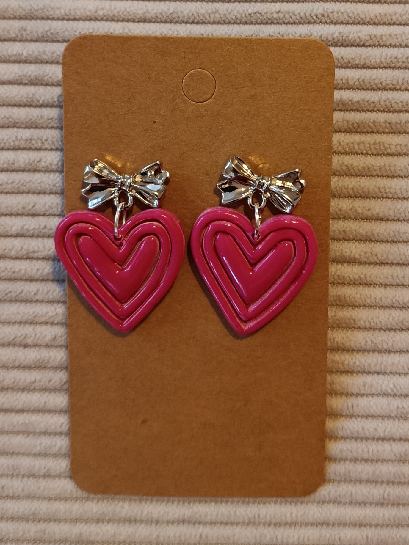 Boucles d'oreilles "Coeur"