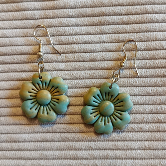 Boucles d'oreilles "Fleur"