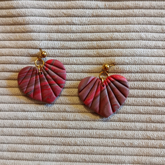 Boucles d'oreilles "coeur"